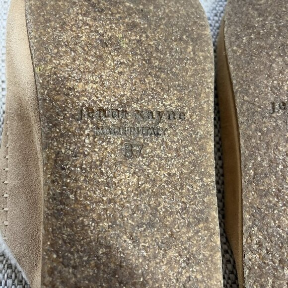 Jenni Kayne Shearling-Lined Moc Clog in Taupe Brown Size 37 - Picture 10 of 10